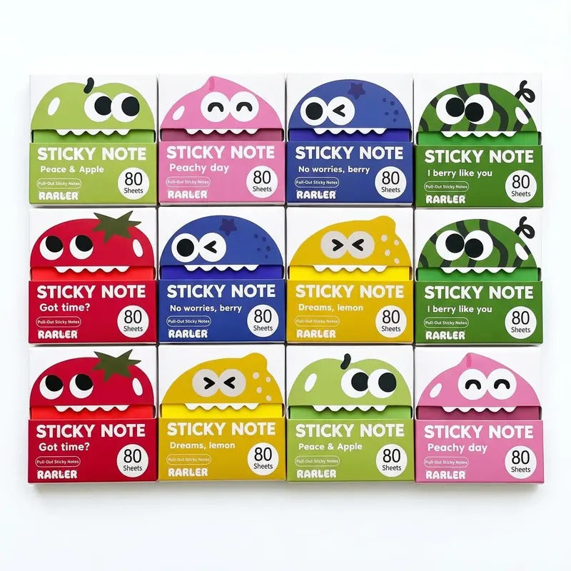 Transparent Pull-Out glitter Sticky Notes - BUY 2 FREE SHIPPING