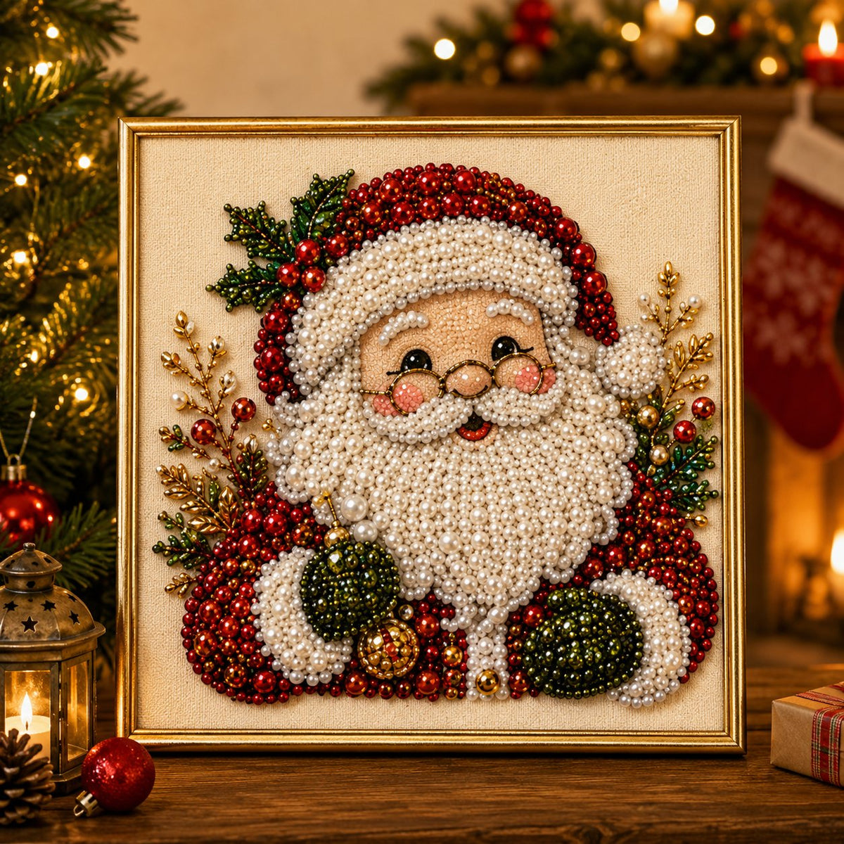 Christmas Pearl Diamond Painting Art Kit