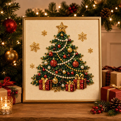 Christmas Pearl Diamond Painting Art Kit