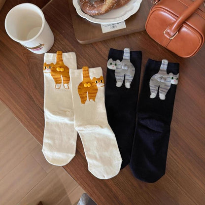 Cute Cat Socks with Balls - BUY 2 FREE SHIPPING