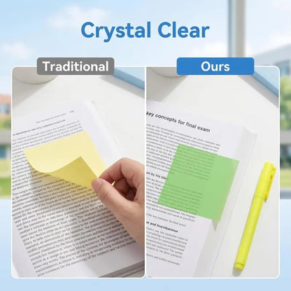 Transparent Pull-Out glitter Sticky Notes - BUY 2 FREE SHIPPING