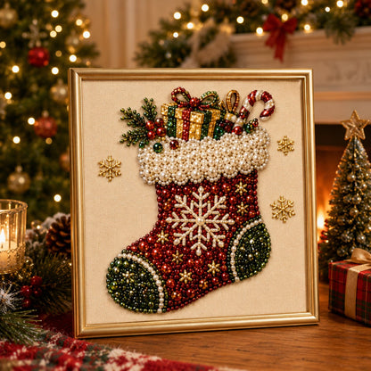 Christmas Pearl Diamond Painting Art Kit