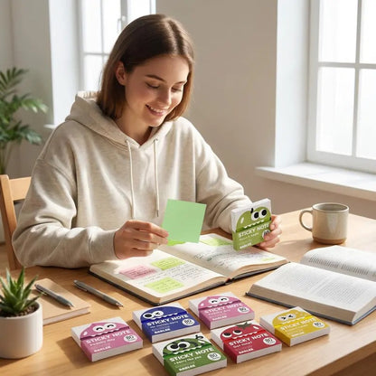 Transparent Pull-Out glitter Sticky Notes - BUY 2 FREE SHIPPING