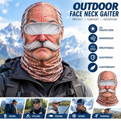 Old Man Ski Winter Face Mask - BUY 2 FREE SHIPPING