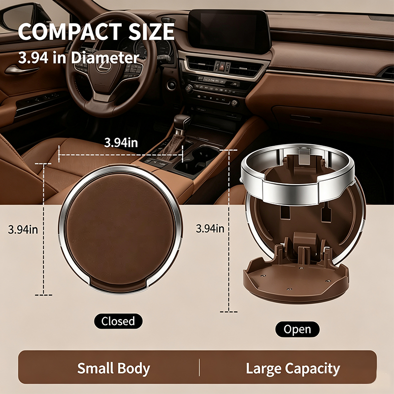Universal Foldable Car Cup Holder with Hook - BUY 2 FREE SHIPPING