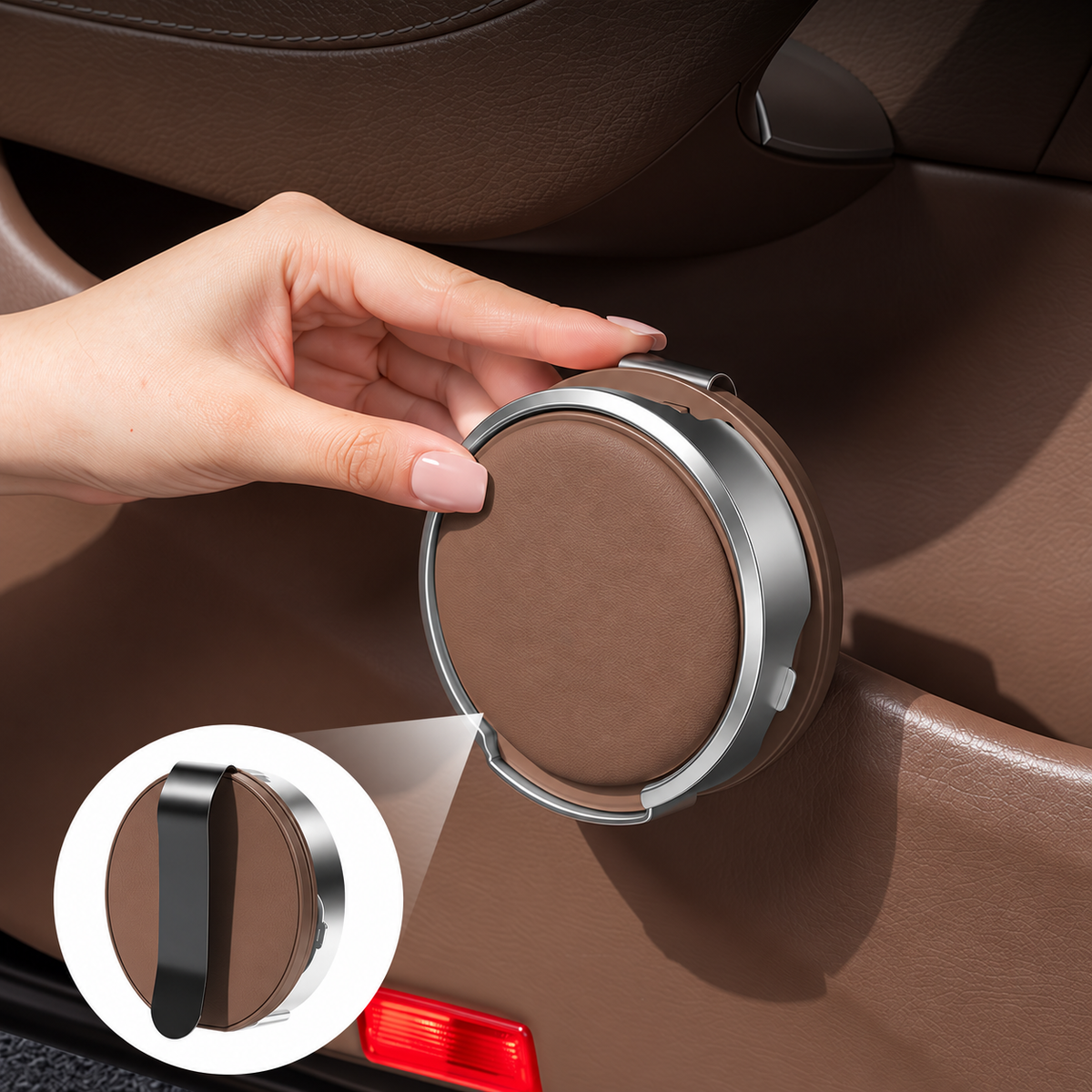 Universal Foldable Car Cup Holder with Hook - BUY 2 FREE SHIPPING
